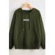 Mad Girls Khaki Sweatshirt MG811 - Haki