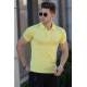 Madmext Yellow Polo Shirt for Men 4537 - Sarı