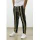 Madmext Black-Yellow Striped Sweatpants 4086 - Sarı