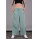 Mad Girls Mint Green Bell Bottom Sweatpants MG1100 - Mint yeşili