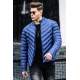 Madmext Men Indigo Puffer Jacket 5057 - İndigo