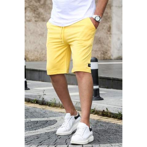 Madmext Yellow Basic Capri for Men 2908 - Sarı