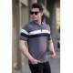 Men Anthracite Polo T-Shirt 5732 - Antrasit