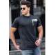 Madmext Men Smoke Gray T-shirt 4959 - Füme