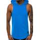 Sleeveless T-Shirt In Hooded turquoise 2893 - Turkuaz