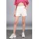 Mad Girls Cream Short MG572 - Krem