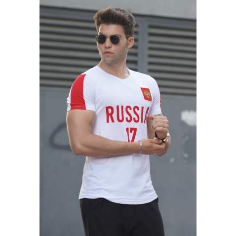 Russia Fan Jersey 9314 - Beyaz