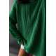 Mad Girls Oversize Green Sweater MG1344 - Yeşil