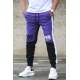 Madfmext Purple Printed Sweatpants 2904 - Mor