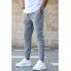 Madmext Men Basic Smoke Gray Sweatpants 5412 - Füme