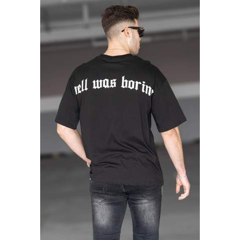 Madmext Men Black T-shirt 4966 - Siyah