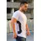 Madmext White T-shirt for Men 4102 - Beyaz