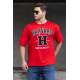 Madmext Men Printed Red T-shirt 4956 - Kırmızı