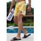 Madmext Men Yellow Swim Shorts 5093 - Sarı