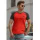 Madmext Claret Red T-shirt for Men 4523 - Bordo