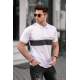 Madmext Men Knitwear White Polo T-shirt 5212 - Beyaz