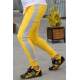 Mens Sweatpants In Striped Design Yellow Color 2926 - Sarı