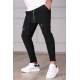 Madmext Black Men Sweatpants with Pockets 4809 - Siyah