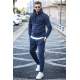 Madmext Navy Blue Tracksuit For Men 5425 - Lacivert