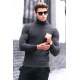 Madmext Anthracite Roll Neck Jumper 4658 - Antrasit