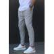 Men Black Slim Fit Jogger Trousers 5471 - Siyah