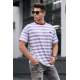 Madmext Men Oversize Gray T-Shirt 5399 - Gri