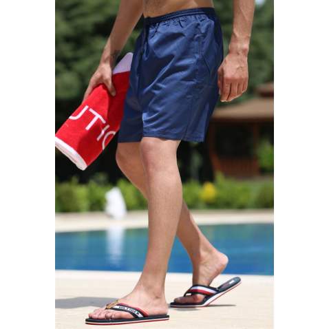 Madmext Men Navy Blue Swim Shorts 5167 - Lacivert