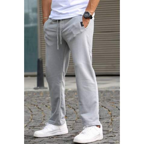 Dye Gray Basic Trousers 5479 - Boyalı gri