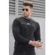 Madmext Men Black Knitted Sweater 5288 - Siyah