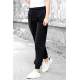 Mad Girls Black Sweatpants MG1013 - Siyah