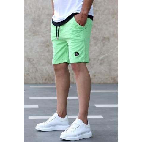 Madmext Green Rapped Capri for Men 4249 - Yeşil