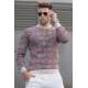 Madmext Men Beige Sweater 5189 - Bej