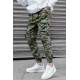 Madmext Men Slim Fit Camouflage Cargo Trousers 5695 - Kamuflaj