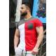 Madmext Red T-shirt with Pocket for Men 3015 - Kırmızı