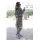 Gray Polar Fleece Tracksuit MG1546 - Gri