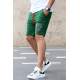 Madmext Green Printed Capri for Men 4247 - Yeşil