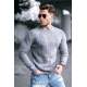 Madmext Gray Sweater For Men 5178 - Gri