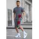 Men Smoke Gray Shorts Set 5901 - Füme