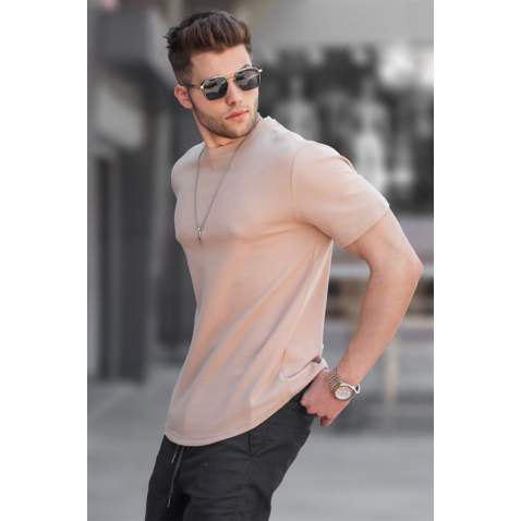 Men Mink Basic T-Shirt 5883 - Vizon