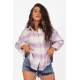 Mad Girls Lilac Lumberjack Shirt MG1200 - Lila