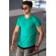 Madmext Green Basic T-shirt for Men 4465 - Yeşil