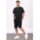 Madmext Men Black Shorts Set 5382 - Siyah