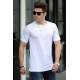 Madmext White T-shirt for Men 4103 - Beyaz