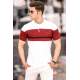 Madmext Men Knitted White Polo T-shirt 5239 - Beyaz