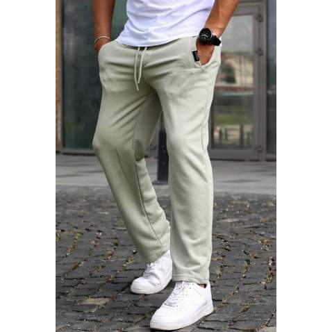 Almond Green Basic Trousers 5479 - Çağla yeşili