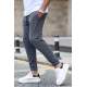 Madmext Anthracite Striped Sweatpants 2931 - Antrasit