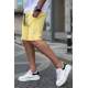 Madmext Men Yellow Shorts 4842 - Sarı