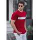 Madmext Men Maroon T-shirt 4998 - Bordo