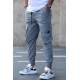 Madmext Men Jogger Dye Gray Trousers 5417 - Boyalı gri