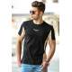 Madmext Black T-shirt for Men 4542 - Siyah